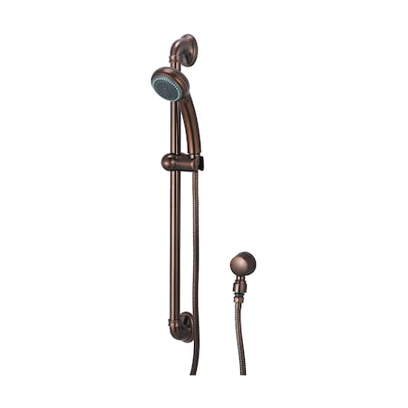 Olympia Faucets Handheld Shower Set, Wallmount, Oil Rubbed Bronze, Weight: 4.8 P-4430-ORB